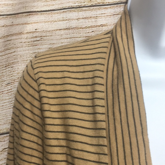 J crew sweater gold with small black stripes Small - Picture 2 of 8